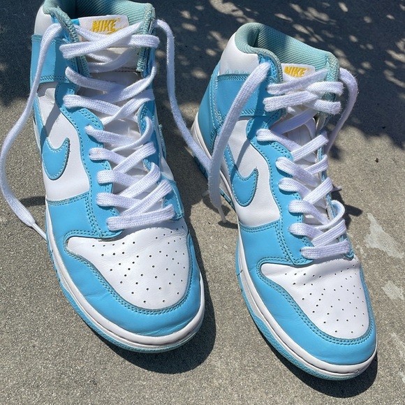 Nike Dunk High Blue Chill - Size 8 Men - Picture 2 of 11